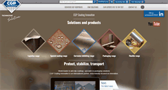 Desktop Screenshot of cgp-coating.com